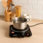 Fogão Elétrico de Indução 1 Boca 220V: portátil, eficiente e ideal para cozinhar com precisão em qualquer cozinha. - Imagem 3