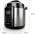 Panela de Pressão Britânia BPP06P 220v: potência e praticidade para cozinhar com controle de temperatura. - Imagem 6