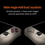 Ampown Mangmi Air X: console portátil Android 14 com tela IPS Full HD, bateria 5000mAh e controles Hall para jogar sem travar. - Imagem 8
