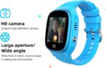 Relógio inteligente infantil TD-45 2G com chamada de voz, SOS e câmera, ideal para segurança e conectividade. - Imagem 9