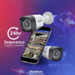 Kit 4 Câmeras de Segurança Full HD 1080p com visão noturna 20m e proteção IP66 para vigilância completa. - Imagem 7