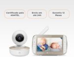 Babá Eletrônica Motorola VM50G com tela 5,0, visão panorâmica, zoom e áudio bidirecional para monitorar seu bebê com segurança. - Imagem 8