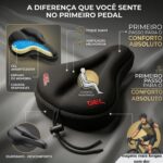 Capa Selim Bike anatômica com gel e espuma: mais conforto, ajuste firme e menos dor para pedalar por mais tempo - Imagem 3