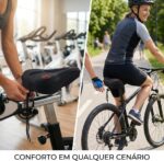 Capa Selim Bike anatômica com gel e espuma: mais conforto, ajuste firme e menos dor para pedalar por mais tempo - Imagem 6
