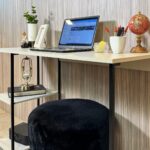 Mesa Escrivaninha Noddo Centauro: design industrial moderno, resistente e ideal para home office e estudos. - Imagem 7
