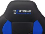 Cadeira Xtreme Gamer Orion Azul e Preta Evolux: conforto ergonômico, fácil montagem e mobilidade ideal para jogar ou trabalhar. - Imagem 7