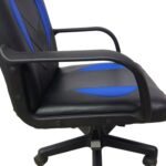 Cadeira Xtreme Gamer Orion Azul e Preta Evolux: conforto ergonômico, fácil montagem e mobilidade ideal para jogar ou trabalhar. - Imagem 9