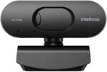 Webcam HD CAM 720p Preto Intelbras: imagem nítida, microfone integrado e plug & play para videochamadas profissionais. - Imagem 3