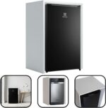 Aparador Frigobar Cervejeira Nicho Bancada MDF 90x61x45cm Branco: organize frigobar, bebidas e objetos com praticidade e estilo. - Imagem 9