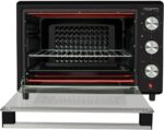 Forno Elétrico Fogatti i40 Preto 127v: 40L, grill, dourador e timer para assados perfeitos com segurança e praticidade. - Imagem 3