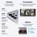 Samsung Galaxy S25 Ultra 5G 256GB: câmera quádrupla de 200MP, tela 6.9 e Galaxy AI para máxima performance. - Imagem 4