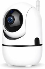 Câmera Babá Eletrônica WiFi 360° Full HD 1080p com visão noturna, áudio bidirecional e alerta de movimento para bebê, pet e casa - Imagem 9