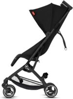 Carrinho Pockit+ All-City Velvet Black: leve, compacto e reclinável, ideal para bebês de 6 meses a 4 anos. - Imagem 3