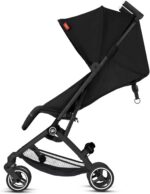 Carrinho Pockit+ All-City Velvet Black: leve, compacto e reclinável, ideal para bebês de 6 meses a 4 anos. - Imagem 4