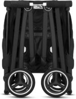 Carrinho Pockit+ All-City Velvet Black: leve, compacto e reclinável, ideal para bebês de 6 meses a 4 anos. - Imagem 6
