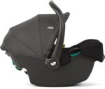 Bebê Conforto I-snug Preto Chumbo Shale Joie: segurança e conforto do nascimento aos 13kg, compatível com carrinhos Joie. - Imagem 3