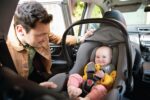 Bebê Conforto I-snug Preto Chumbo Shale Joie: segurança e conforto do nascimento aos 13kg, compatível com carrinhos Joie. - Imagem 5