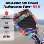 Hoverboard Elétrico com Luzes LED: equilíbrio seguro, diversão e estilo para crianças e adultos. - Imagem 3