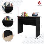 Escrivaninha Bancada para Notebook com 2 Gavetas: ideal para home office, estudo e organização no quarto. - Imagem 3