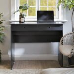 Escrivaninha Bancada para Notebook com 2 Gavetas: ideal para home office, estudo e organização no quarto. - Imagem 6