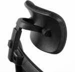 Cadeira Ergonômica Presidente Mesh com suporte lombar, apoio de cabeça e braços, reclinável e suporta até 120kg para home office e escritório, preta - Imagem 6