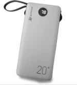 Power Bank 20000mAh Digital com carregamento rápido, display e compatibilidade com Xiaomi, iPhone, Motorola e Samsung - Imagem 4