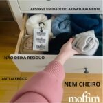 Moffim Kit Antimofo 10 Sachês: protege armários e closets contra mofo, umidade e odores com ação contínua. - Imagem 8