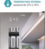 Cervejeira Philco 100L 3 em 1 PCV10A 127V: versatilidade, LED e temperatura de -6 a 18°C para bebidas sempre na medida. - Imagem 9