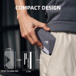 Fikwot FP107 1TB: SSD magnético 2050MB/s para iPhone 15/16, Android e gravação 4K - Imagem 6