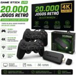 Jogo Stick 4K Retro Console com 2 Controles: HDMI Plug and Play, +20000 jogos clássicos e diversão nostálgica instantânea - Imagem 3