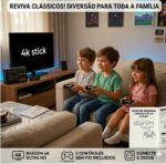 Jogo Stick 4K Retro Console com 2 Controles: HDMI Plug and Play, +20000 jogos clássicos e diversão nostálgica instantânea - Imagem 5