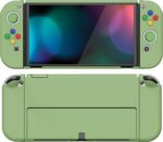 Capa protetora PlayVital para Nintendo Switch OLED: grip ergonômico, proteção completa e design dockável. - Imagem 8