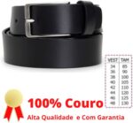 Cinto Masculino em Couro Social 35mm: elegância, resistência e presente ideal para pais e namorados - Imagem 4