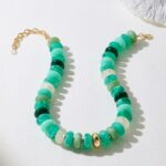 Colar de contas boho para mulheres, estilo moderno e colorido para looks de verão e férias. - Imagem 5