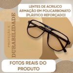 Óculos de Sol Feminino Estilo Blogueira Marrom: proteção UV e estilo moderno para comprar agora - Imagem 4