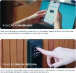 Fechadura Digital Elsys Blues com biometria, senha e app: segurança prática e elegante para sua porta. - Imagem 10
