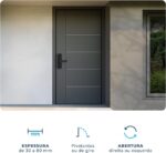 Fechadura Digital Elsys Blues com biometria, senha e app: segurança prática e elegante para sua porta. - Imagem 11