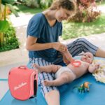 Berço portátil para bebés dobrável: sono seguro, proteção antimosquitos e fácil transporte para viagens e uso diário - Imagem 7