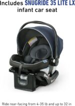 Carrinho Passeio c/Bebê Conforto TS ModesElement Azul Graco: conforto, segurança e praticidade desde o nascimento. - Imagem 4