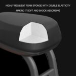 Assento para scooter elétrica Ninebot F-Series: conforto, absorção de choque e instalação fácil sem furos - Imagem 3