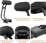 Assento para scooter elétrica Ninebot F-Series: conforto, absorção de choque e instalação fácil sem furos - Imagem 5