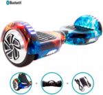 Hoverboard Skate Elétrico 6.5 Brinovar com LED Bluetooth e bolsa, até 12 km/h para mais diversão e mobilidade. - Imagem 5
