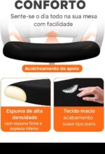 Cadeira de Escritório Ergonômica com Encosto em Tela: conforto, ventilação e mobilidade para seu dia a dia. - Imagem 4