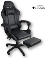 Cadeira Gamer Stillus Ergonômica com apoio para os pés, conforto ideal para jogos e trabalho por longas horas. - Imagem 3