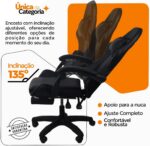 Cadeira Gamer Stillus Ergonômica com apoio para os pés, conforto ideal para jogos e trabalho por longas horas. - Imagem 6