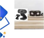 Webcam Full HD 1080p USB com microfone e som: imagem nítida, autofoco e plug and play para home office e aulas online - Imagem 7