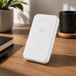 Power Bank Magnético 10.000mAh Premium: carregamento sem fio rápido, compacto e compatível com MagSafe e Qi. - Imagem 7
