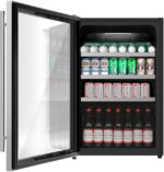 Cervejeira Eos Premium 115L Frost Free com Compressor: bebidas sempre na temperatura ideal com porta de vidro e design inox. - Imagem 3