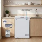 Freezer e Conservador Horizontal HQ 105L: compacto, econômico e com dupla função para mais praticidade no dia a dia. - Imagem 7