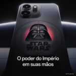 Smartphone OPPO Reno 14 F Dark Side Edition 256GB 12GB RAM com câmera AI, IP69 e bateria 6000mAh para alta performance. - Imagem 3